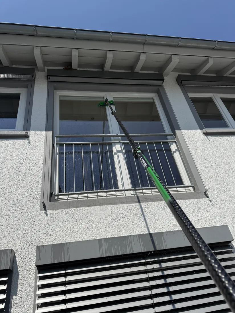 Fensterreinigung mit Reinstwasser